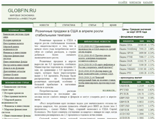 Tablet Screenshot of globfin.ru